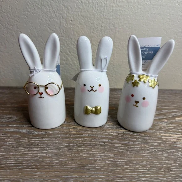 Target Bullseye Playground Easter 2026 Small Ceramic Bunny Figurals Full Set