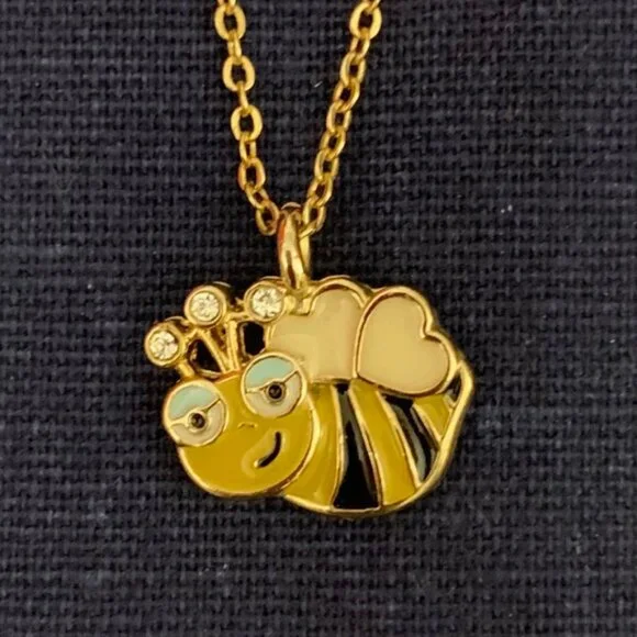 Bumble Bee Necklace