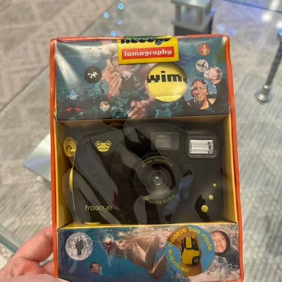 Frogeye Yellow Waterproof Film Camera