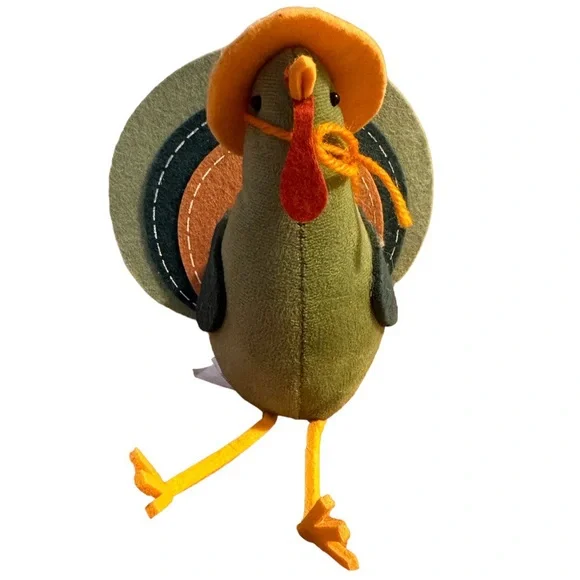 Target Thanksgiving Fabric Felt Turkey Fall Autumn Bullseye Playground Spritz