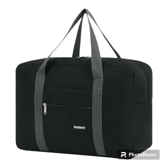 Foldable Carry on Bag For Most Airlines 17X12X6 Travel Duffel Bag Packable NWT