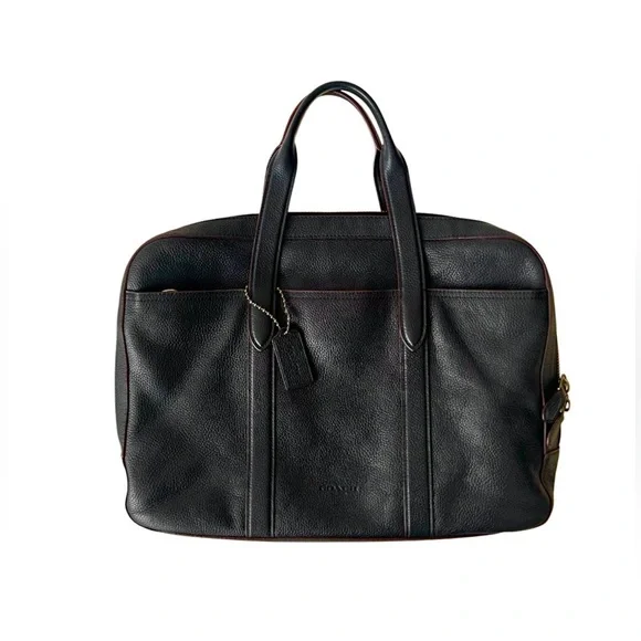 COACH | Vintage New York | Soft Leather Business Bag | Black Copper | NWOT