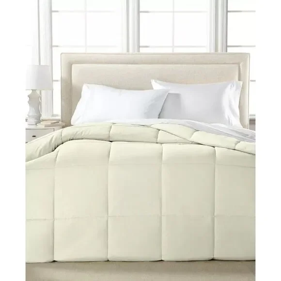 Royal Luxe Microfiber Hypoallergenic Polyester Fiberfill Comforter, King, Khaki