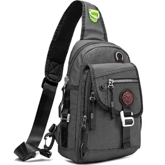 Sling Bag Chest Shoulder Backpack Crossbody Bags for Tablet Laptop