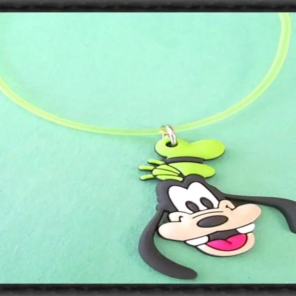 Goofy Theme Necklace Colorful Unisex For Kids