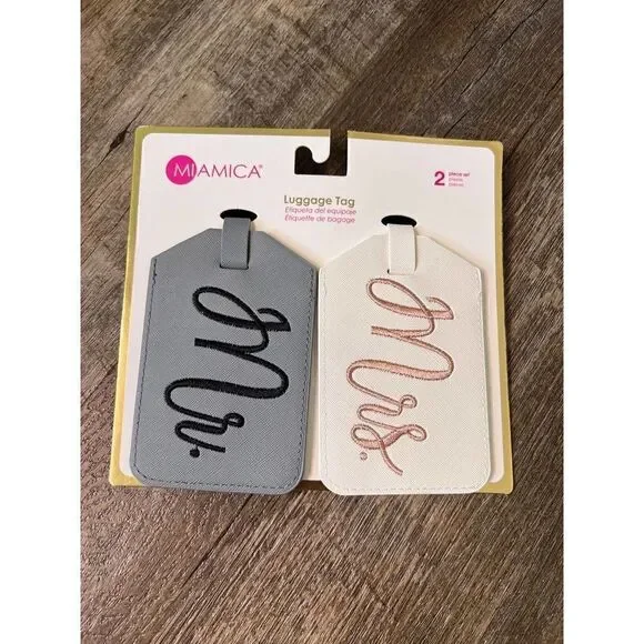 ‎Miamica His/Hers Luggage Tags