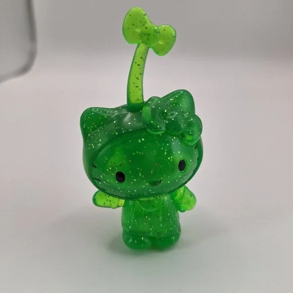 Hello Kitty Collectible Mini‎ Figure Series 1 Rare Green Glitter Alien Sanrio