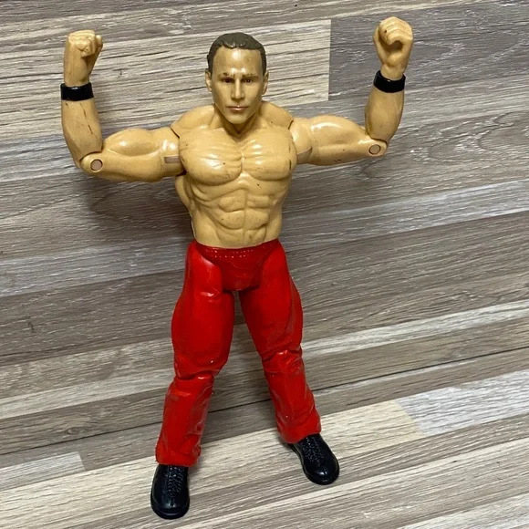 Wrestling Action Figure with Red Pants Shawn Michaels sexy guy