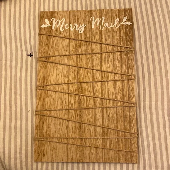 Target dollar spot holiday card mail holder