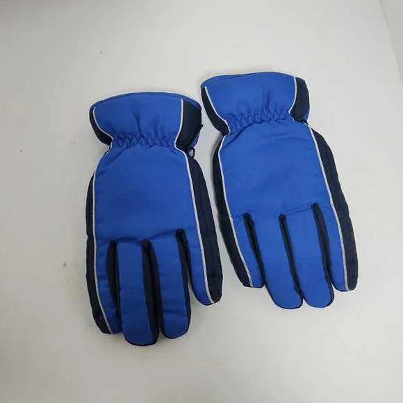 Thermasoft Insolation Winter Snow Gloves‎ Boy's LG 13/18 Blue Black 40 Gram