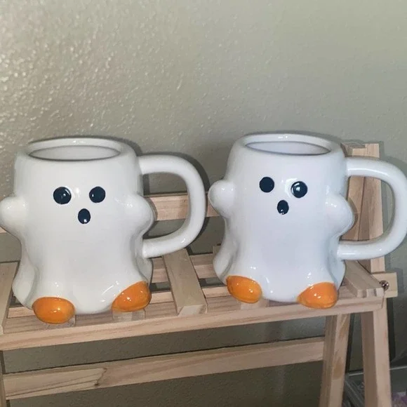 Halloween Target‎ Hyde and Eek Ghost Mug Set of 2