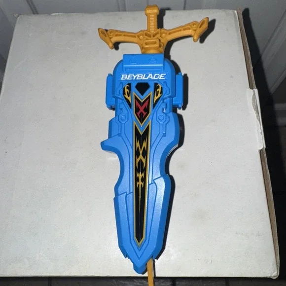 Beyblade Burst Evolution Hasbro Xcalius Blue Sword Launcher Anime Bey Toy‎