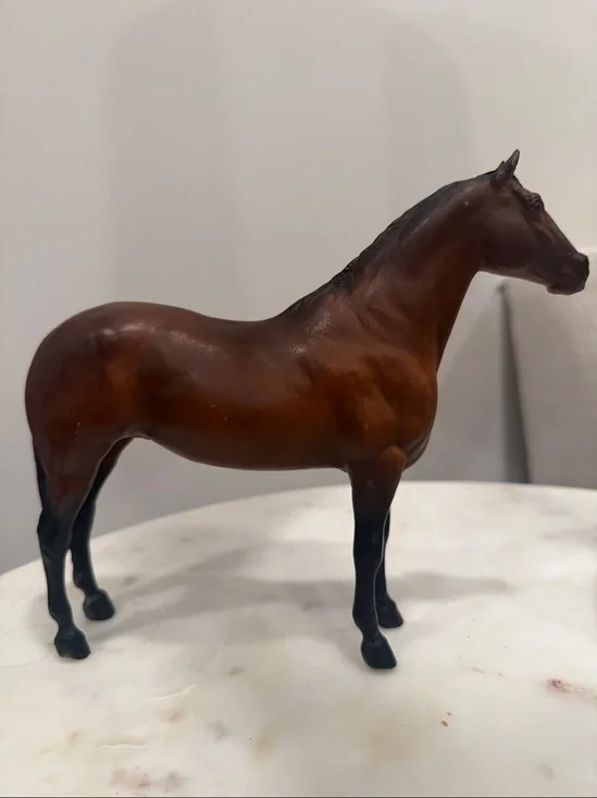 Vintage Breyer Horse Galiceno Dark Bay 7