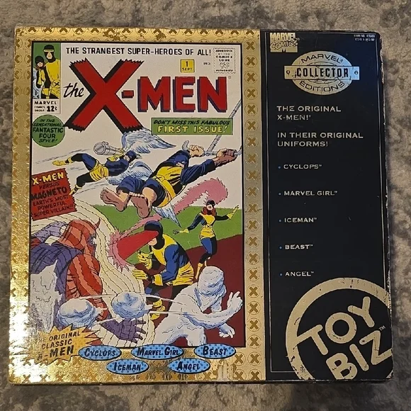 Marvel X-Men 1997 Collector's Edition Toy Biz Action Figure Set Of 5