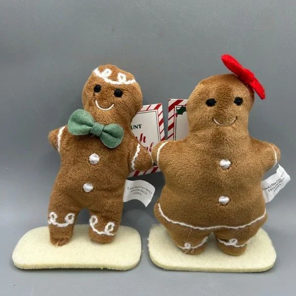 Target Bullseye Playground Pink Gingerbread Small Plush Figural Set 2025 NEW