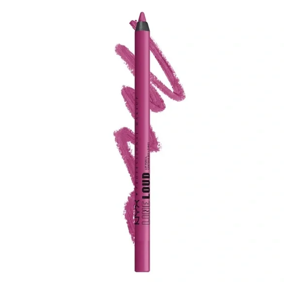 Lot of 5 NYX Professional Makeup Line Loud Lip Pencil - Pink Hottie Hijacker