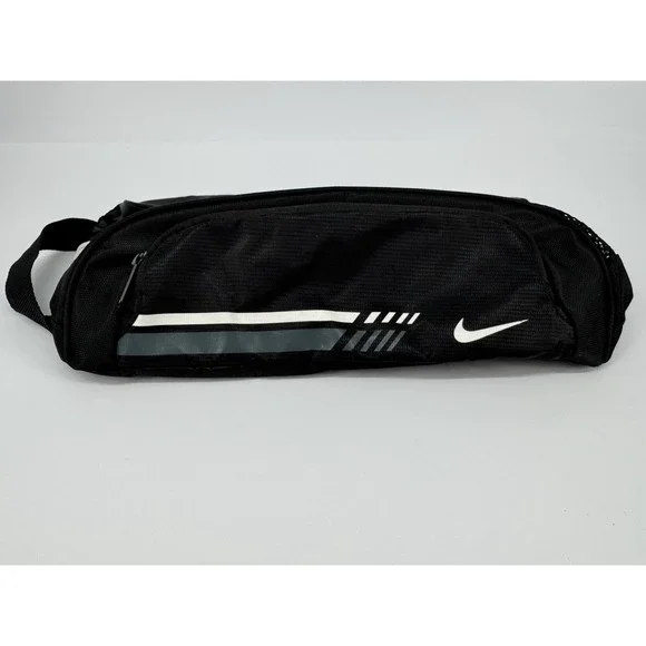 Nike Shoe Bag Sneaker Storage Travel Case Black Zip Athletic Gym Cleat Bag