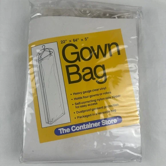NIB The Container Store Gown Bag 22