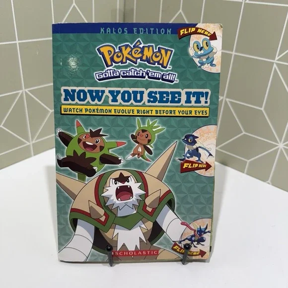 Pokemon Kalos Edition, Now you see it, PB Manga,‎ Anime book