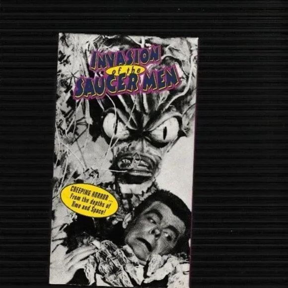 Invasion of the Saucer Men‎ VHS used Science Fiction Columbia Pictures