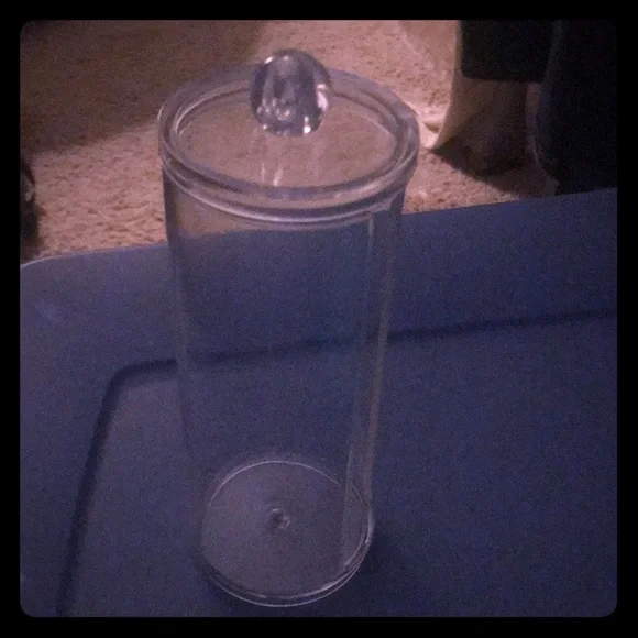 Container store make-up pad holder