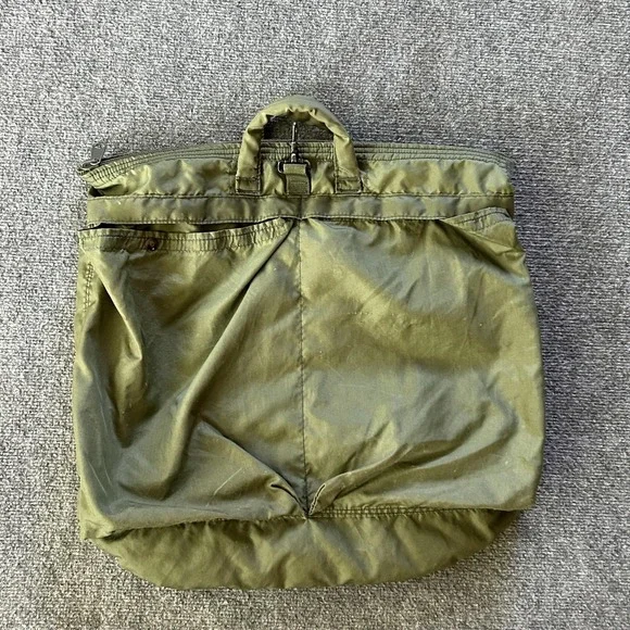 US Military Flyers Helmet Bag Vintage 1995 UNICOR 8415-00-782-2989 OD Green USA