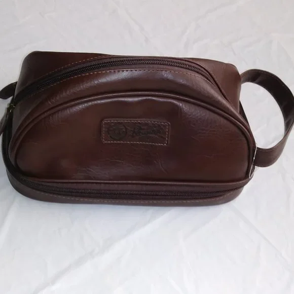 ORIGINAL PENGUIN. brown men's travel bag.