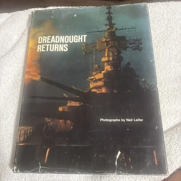 DREADNAUGHT RETURNS book by LEIFER‎ USS New Jersey E6