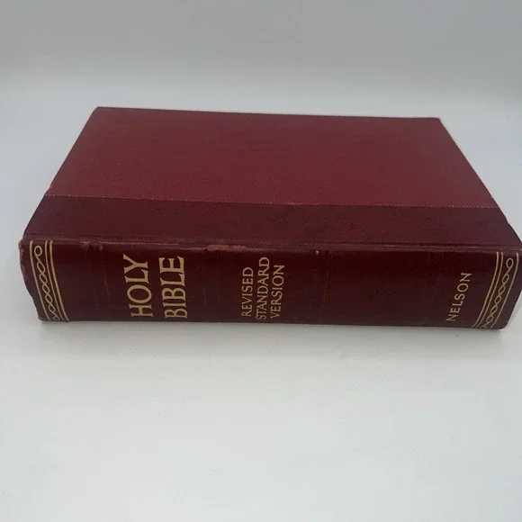 1952 NELSON HOLY BIBLE, REVISED STANDARD VERSION, OLD & NEW TESTAMENTS,HARDCOVER