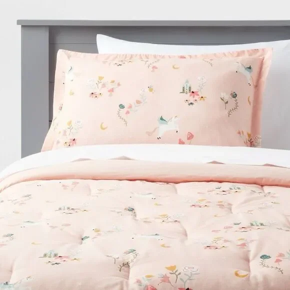 Full Queen Pegasus Comforter Set Pillowfort Kids Bedding Animal Print