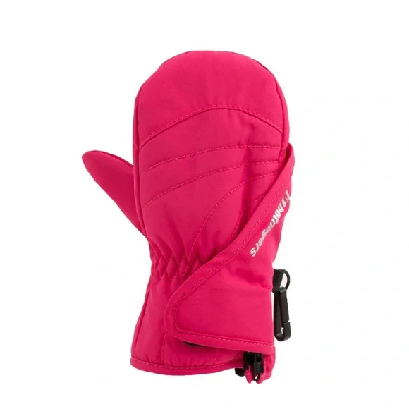 Hotfingers zip n slide Kids Pink Mittens Tots size‎ L (5-6) NWOT