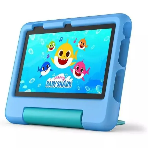 NEW Amazon Fire Tablet Kids Edition 16GB 7th Generation BLUE Kid Proof Case