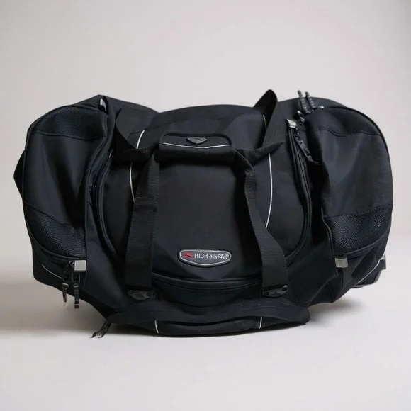 🧳 High Sierra Rolling Duffel Bag Large Travel Luggage Black 2-Wheel Wheeled Bag