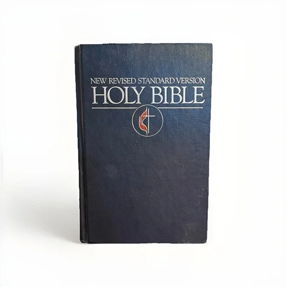 New Revised Standard Version HOLY BIBLE 1990 Blue‎ Hardcover United Methodist
