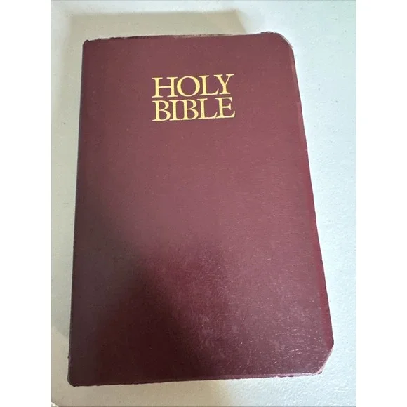 Zondervan New International Version Bible NIV Red Helps Imitation Leather Gift