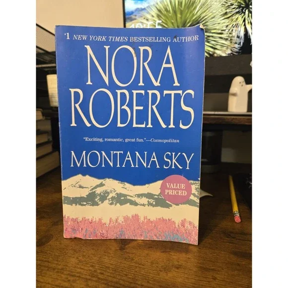 Nora Roberts Montana‎ Sky Paperback Romance Novel Value Priced Edition