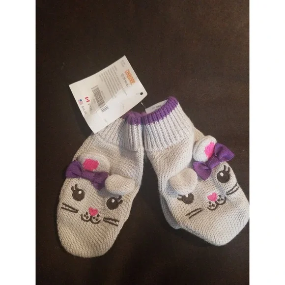 Gymboree mousing around mittens 12 24 nwt