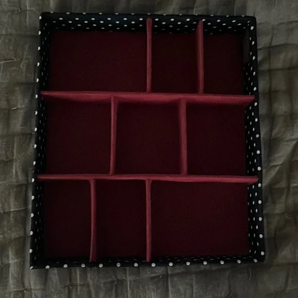 Velvet Jewelry Tray Organizer