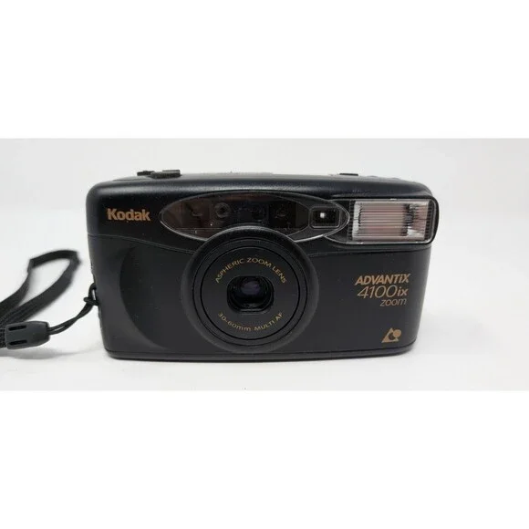 Kodak Advantix 4100ix Zoom APS Film Camera 30-60mm Flash Y2K Retro TESTED