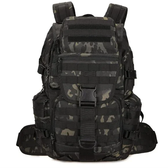 50L Military Tactical Backpack Hiking Waterproof Backpack Large Military Pack 3