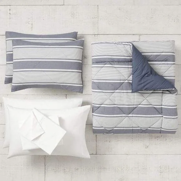 PB Dorm Striped Standard Sham