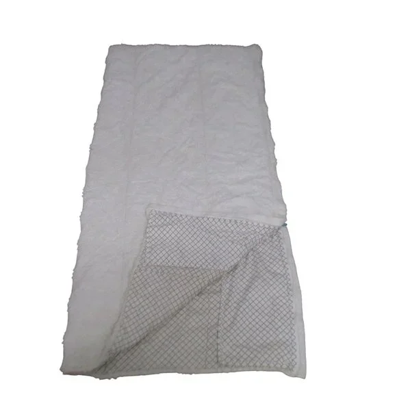 Beddy's Bed Ease Sleeping Bag Bedspread Conversion White Cotton Chenille