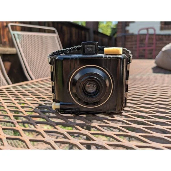 Vintage 1940s Baby Brownie Special Camera With Original Strap UNTESTED