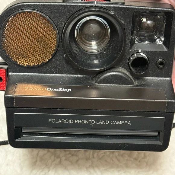 Vintage Polaroid SONAR OneStep Pronto Land Camera SX-70 Film 1970s USA EUC Photo