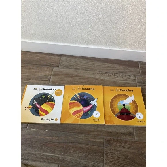 5th Grade 5 HMH Into Reading MyBook Set Volumes 1-2 Student Edition Teaching PAL