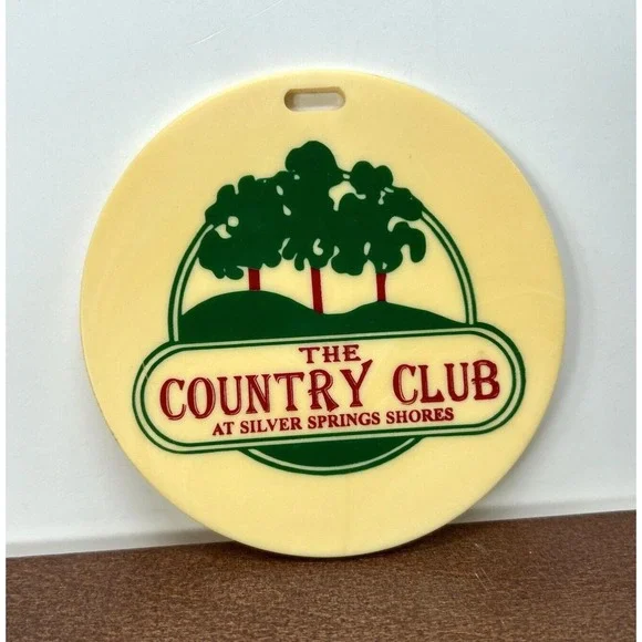 The Country Club at Silver‎ Springs Shores Golf Bag Luggage Travel Tag