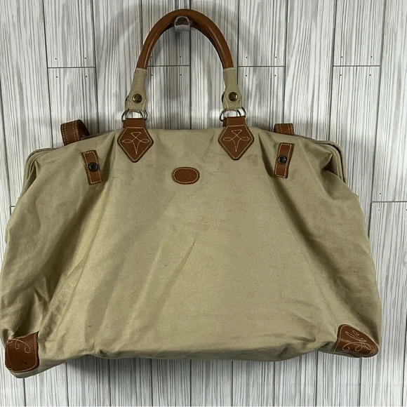 Vintage Liz Claiborne Hard Closure Travel Duffle
