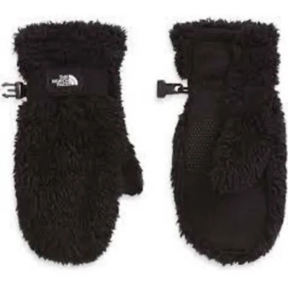 North Face Kids Suave Oso Mitt TNF Black Medium NEW