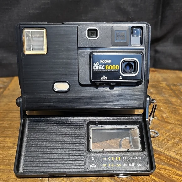 Kodak Disc 6000 Camera in Sleek Black