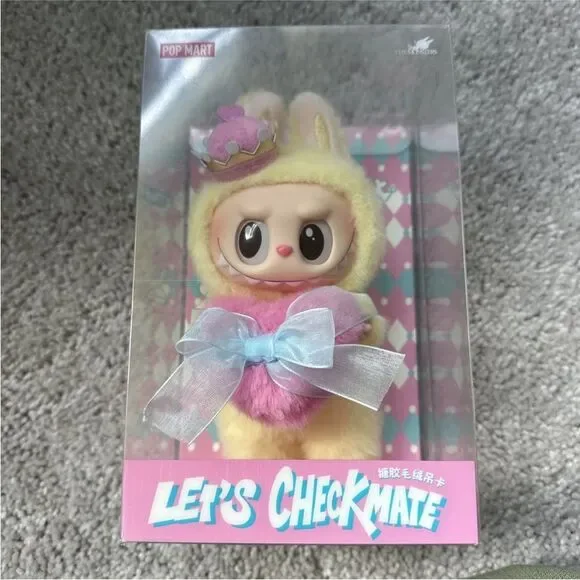 POP MART THE MONSTERS Let's Checkmate Series Plush Labubu SEALED - US SELLER